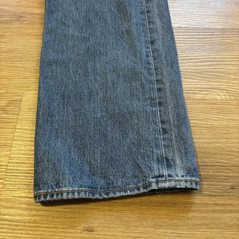 Levis 501 Denim Jeans Mens‎ Size 40 X 30 Original Fit Button Fly Medium Wash 1M